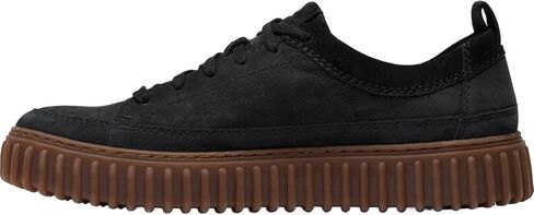 Clarks - Mens Torhill Lace Shoes, Color Black Nubuck, Size: 9.5 M US in Saudi Arabia