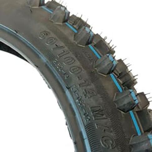 QINGBY Front Tire 2.50-14 60/100-14 Tire Inner Tube for SSR PW80 CRF70 CRF70F CRF110 TaoTao DB14 TTR90 TTR110 110cc 90cc 125cc RM65 CR60R XR70 DR70 Apollo Coolster Dirt Pit Bike Off Road Motorcycle in Kuwait