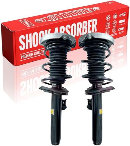 2x Front Suspension Struts Assembly Shocks Absorber Automotive Replacement Quick Struts Shocks for BMW 330i GT xDrive 2019 2018 2017 2.0L l4 31316874385 31316791553 in Saudi Arabia