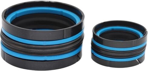 20-100mm Rubber Injection Molding Machine Hydraulic Cylinder Component Combination Ring Gasket Piston Compact Oil Seal(1Piece 35x25(1) x20.7) in Kuwait