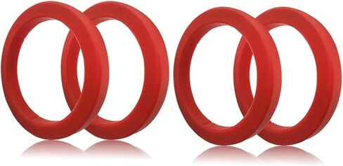 Grouphead Gasket 8mm Coffee Machine - Red Silicone Ring Compatible in Kuwait