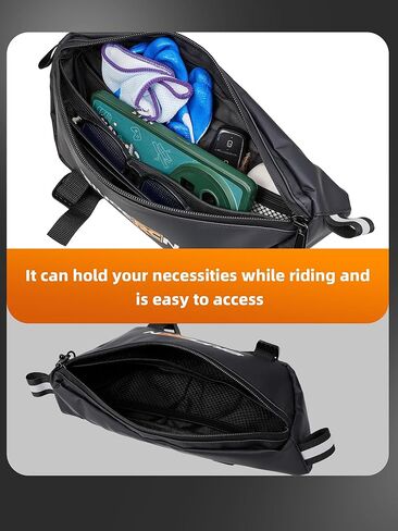 Electric Dirt Bike Handlebar Bag,Universal Ebike Handle Bar Storage Pouch for Tutti Soleil 01/Ridstar Q20/Surron Light Bee X LBX/Talaria X3 Sting MX3 R MX4 MX5/E Ride Pro in Saudi Arabia