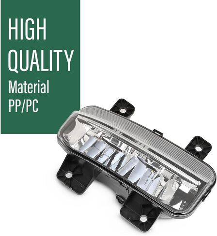 مجموعة مصابيح الضباب LED للمصد الأمامي LQI ودعامة وغطاء مصابيح الضباب متوافقة مع دودج رام 1500 2019-2021 68273291AB، 68273292AB، 68312234AB، 82215273AB، CH2592158، CH2593158 in Kuwait