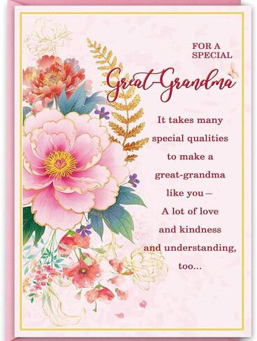 Aunt Birthday Card, Aunt Birthday Gifts, Thick Card Stock with Premium Envelope, 8x5.3 Inches, Double-Sided in Kuwait