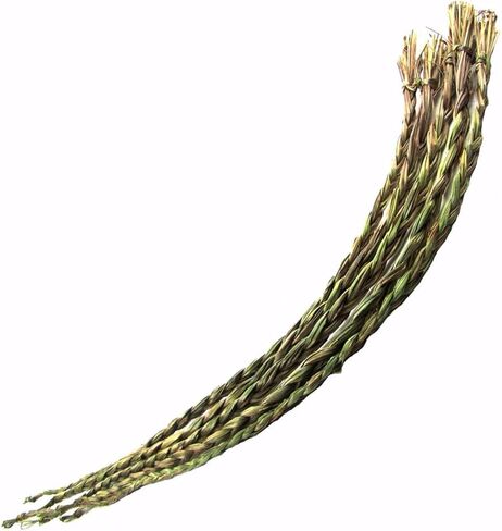 1 Pack Organic Sweetgrass Braid Energy Cleansing Smudging Herb Incense in Saudi Arabia