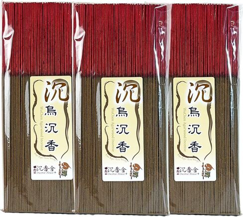I H INCENSE HOUSE+ – Wuchen Agarwood Joss Incense Sticks 30cm, 300g (Approx. 380–420 Slim & Low Smoke Fine Sticks) – Traditional Bamboo-Core Incense for Rituals, Prayer & Daily Worship (1) in Saudi Arabia