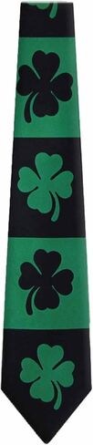 STPATS-10021 - Mens Novelty Shamrock St. Patrick's Day Irish Necktie in Saudi Arabia