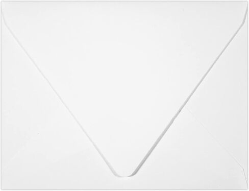 LUXPaper 4Bar A1 Contour Flap Invitation Envelopes | 3 5/8" x 5 1/8" | Holiday Red | 60lb. Text | 50 Qty in Saudi Arabia
