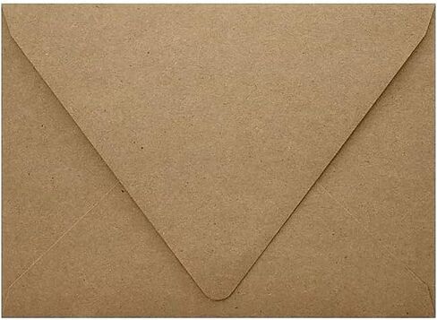 LUXPaper 4Bar A1 Contour Flap Invitation Envelopes | 3 5/8" x 5 1/8" | Holiday Red | 60lb. Text | 50 Qty in Saudi Arabia