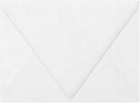 LUXPaper 4Bar A1 Contour Flap Invitation Envelopes | 3 5/8" x 5 1/8" | Holiday Red | 60lb. Text | 50 Qty in Saudi Arabia