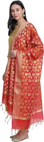 Janasya Indian Women's Gold Solid Festive Wear Kurta Set for Women in Kuwait