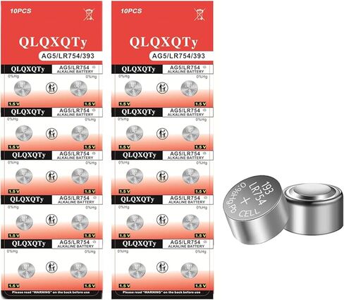 20PACK AG5 LR754 309 393 SR754 SR754 Battery Alkaline Button Cell Battery in Kuwait