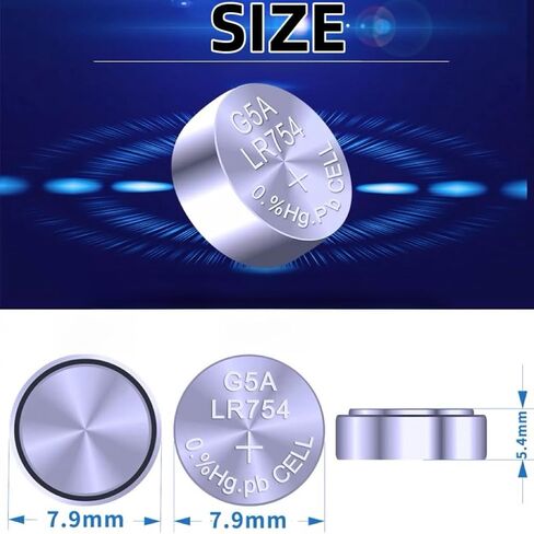 20PACK AG5 LR754 309 393 SR754 SR754 Battery Alkaline Button Cell Battery in Kuwait