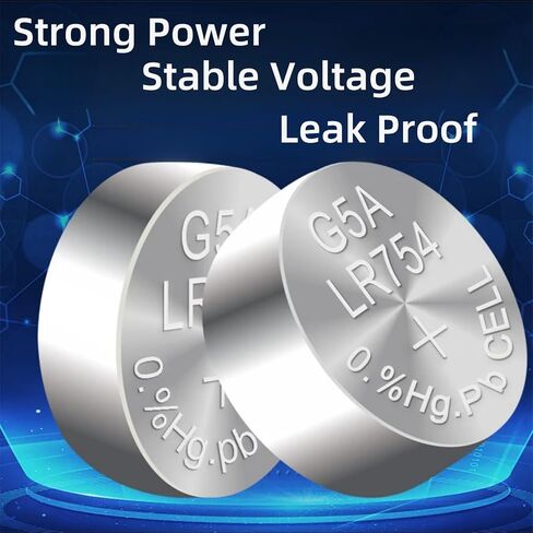 20PACK AG5 LR754 309 393 SR754 SR754 Battery Alkaline Button Cell Battery in Kuwait