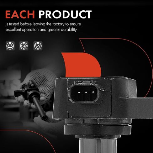 A-Premium Engine Ignition Coil Pack Compatible with Honda Civic 2006-2011 I4 1.8L, Replace# 30520RNAA01 in Saudi Arabia