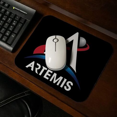 لوحة ماوس رفيعة ذات شعار NASA Artemis Moon منخفضة المستوى in Kuwait