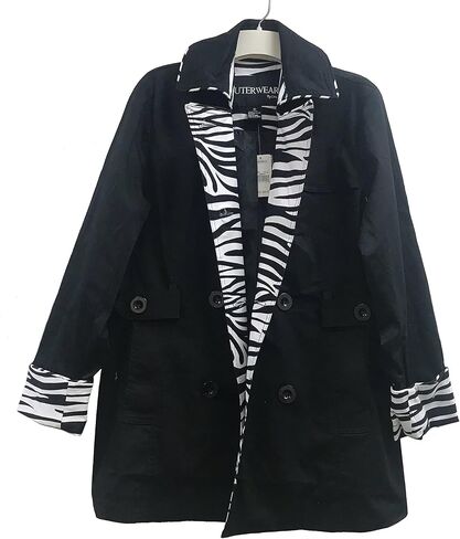 Women Mid-Length Classic Double Breasted Trench Coat Windbreaker in Saudi Arabia