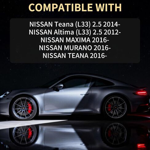 Alternator 12V 110Amp Compatible with Nissan Teana L33 2.5L 2014-, Altima L33 2.5L 2012-Present, Maxima 2016-, Murano 2016- – High Output Automotive Replacement 23100-3TA1B Charging Generator Assembly in Kuwait