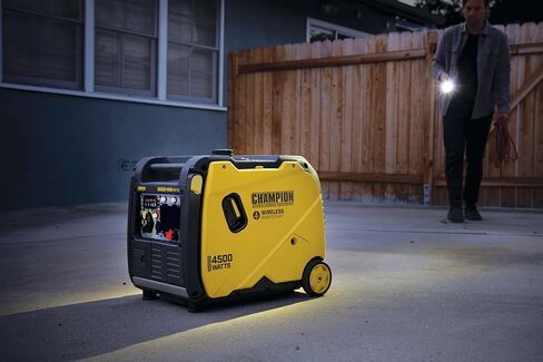 Champion Power Equipment 4500-Watt Wireless Remote Start Inverter Generator with Quiet Technology and CO Shield in Kuwait