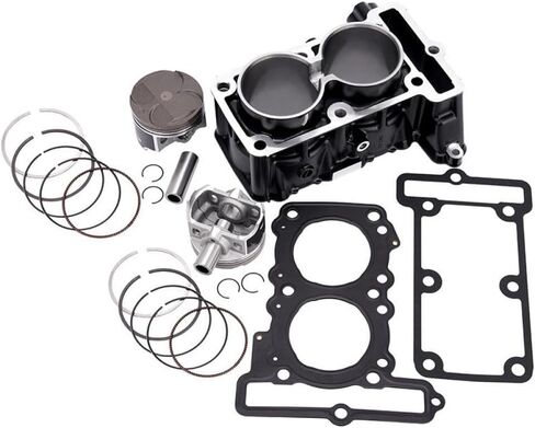 كتلة اسطوانة الهواء 62 ملم مع الحشيات ومجموعة حلقات المكبس المتوافقة مع EX250 KLE250 X 250 ER250 Z250 in Kuwait