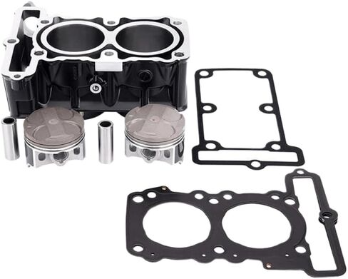 كتلة اسطوانة الهواء 62 ملم مع الحشيات ومجموعة حلقات المكبس المتوافقة مع EX250 KLE250 X 250 ER250 Z250 in Kuwait