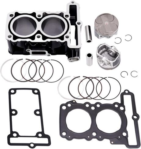 كتلة اسطوانة الهواء 62 ملم مع الحشيات ومجموعة حلقات المكبس المتوافقة مع EX250 KLE250 X 250 ER250 Z250 in Kuwait