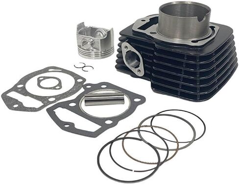 مجموعة اسطوانات الدراجة النارية مع مكبس ودبوس حشية 69 مللي متر متوافق مع XY250 GY-6B X5 XY250-5 XY250-5A VJ250-2-7 in Kuwait