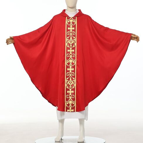 CAMDOM Catholic Priest Chasuble Church Ceremonial Mass Vestment Robe in Saudi Arabia