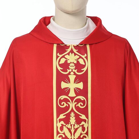 CAMDOM Catholic Priest Chasuble Church Ceremonial Mass Vestment Robe in Saudi Arabia