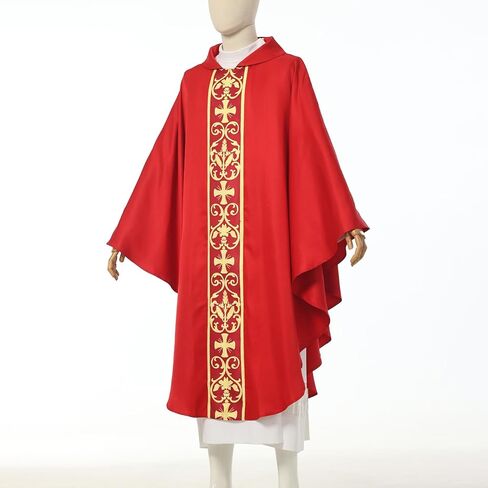 CAMDOM Catholic Priest Chasuble Church Ceremonial Mass Vestment Robe in Saudi Arabia
