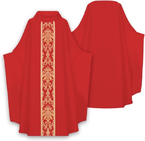 CAMDOM Catholic Priest Chasuble Church Ceremonial Mass Vestment Robe in Saudi Arabia