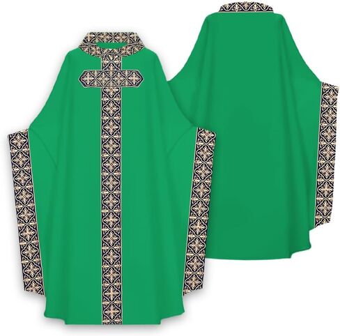 CAMDOM Catholic Priest Chasuble Church Ceremonial Mass Vestment Robe in Saudi Arabia