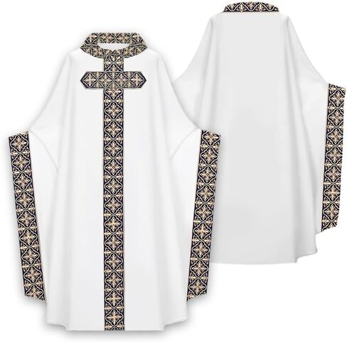 CAMDOM Catholic Priest Chasuble Church Ceremonial Mass Vestment Robe in Saudi Arabia