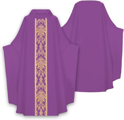 CAMDOM Catholic Priest Chasuble Church Ceremonial Mass Vestment Robe in Saudi Arabia