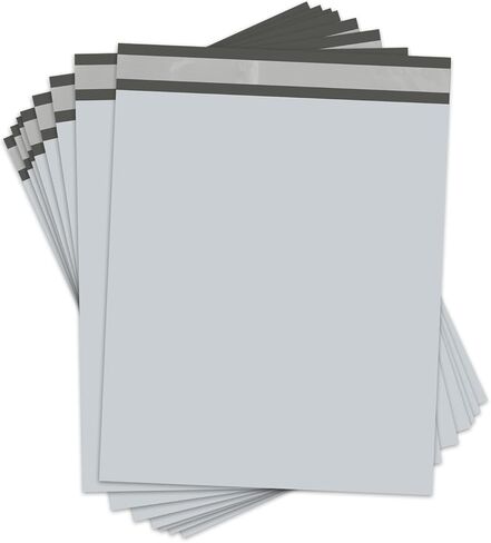 OausTect 14" x 17" White Poly Mailers Large Shipping Bags,100 Pcs Shipping Envolopes with Strong Self-sealing Adhesive Waterproof and Tear-Proof in Saudi Arabia