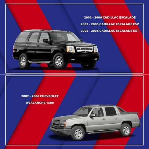 Control Arm, Upper Arm With Ball Joint Suspension Kit Compatible With 1999-2006 Chevrolet Silverado Sierra 1500 2002-2006 Cadillac Escalade 2000-2006 Tahoe Yukon in Saudi Arabia