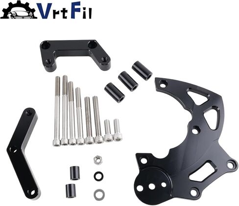 LS Swap R4 AC Compressor Bracket High Mount kit Compatible with Belt Tensioner for Chevrolet GMC SUV Truck Vortec Engines LSX LS2 LS3 LS6 in Kuwait