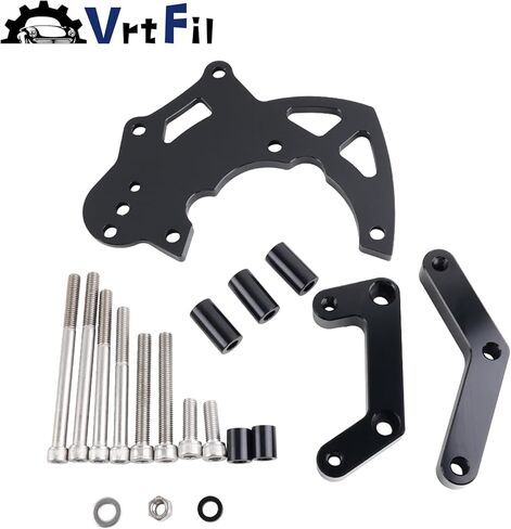 LS Swap R4 AC Compressor Bracket High Mount kit Compatible with Belt Tensioner for Chevrolet GMC SUV Truck Vortec Engines LSX LS2 LS3 LS6 in Kuwait