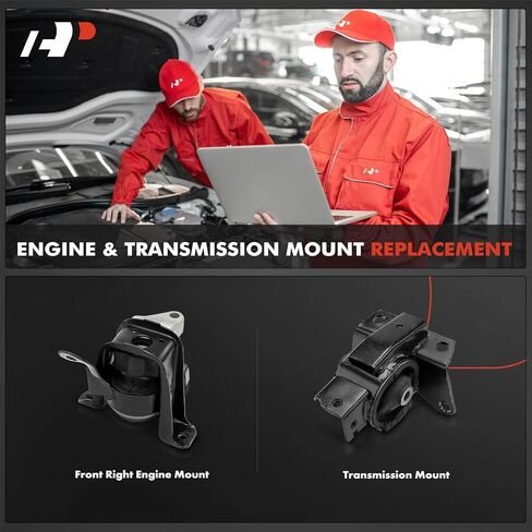 A-Premium 2PCS Engine Motor Mount and Transmission Mount Kit Compatible with Toyota Celica 2000-2005 1.8L in Saudi Arabia