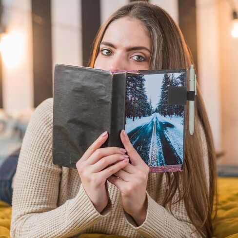 20 قطعة من حامل حلقة القلم للكمبيوتر المحمول، حلقة قلم لاصقة جلدية للكمبيوتر المحمول، حامل أقلام رصاص مرن لأجهزة الكمبيوتر المحمولة والمجلات والتقويمات ومخطط الكتاب المقدس (أسود) in Kuwait