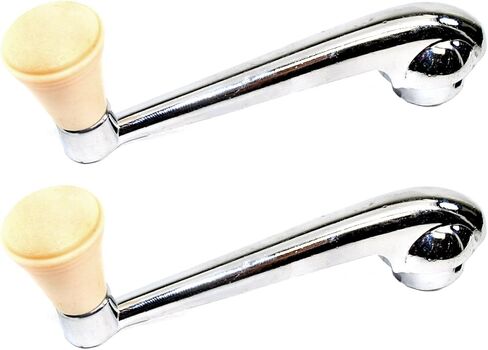 AC837540 VW Beetle Ivory Window Crank Knob, Pair in Saudi Arabia