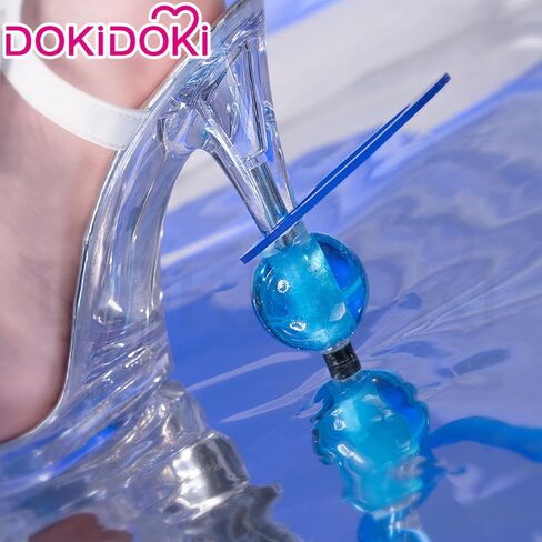KIRA KIRA Genshin Columbina Cosplay Shoes Doki Columbina Shoes for Halloween Cosplay Party Song of The Welkin Moon in Saudi Arabia