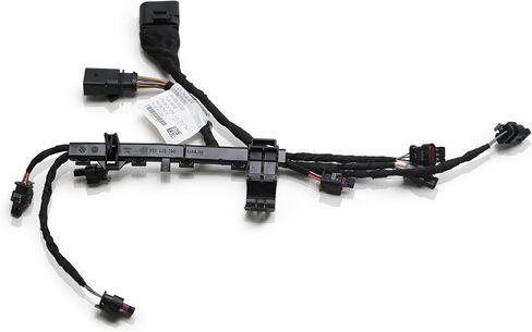 06L971627AB 06L971627T Fuel Injector Valve Wiring Harness Connector Compatible with VW Passat Tiguan Arteon Audi A3 S3 A4 S4 A5 S5 A6 S6 A7 Q3 TT Skoda Seat 1.8T 2.0T in Saudi Arabia