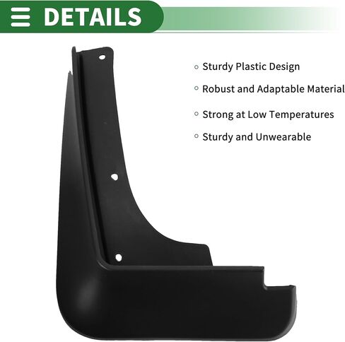 Motoforti Mud Flaps Splash Guards Mud Guards for Hyundai Tucson 2015-2016 W/Mount Accessories in Saudi Arabia
