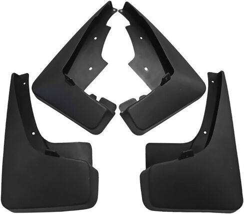 4Pcs Car Mud Flaps for Jeep Patriot 2011 2012 2013 2014 2015 2016 2017 2018 2019 2020 2021 Front Rear Wheels Splash Guard Mudguards Fender Waterproof Anti-Scratch Protection Car Accessories in Saudi Arabia