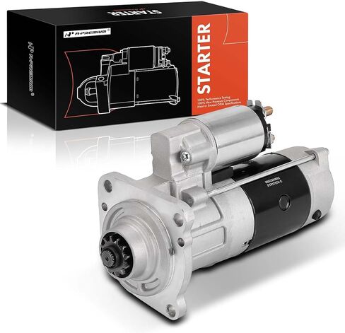 A-Premium Starter Motor Compatible with Ford F/F-250/F-450/F-550 Super Duty, F-350, F-59 Commercial Stripped Chassis, E-350 Econoline Club Wagon, Econoline Super Duty, Excursion, 12V 3.6KW 12-Teeth CW in Saudi Arabia