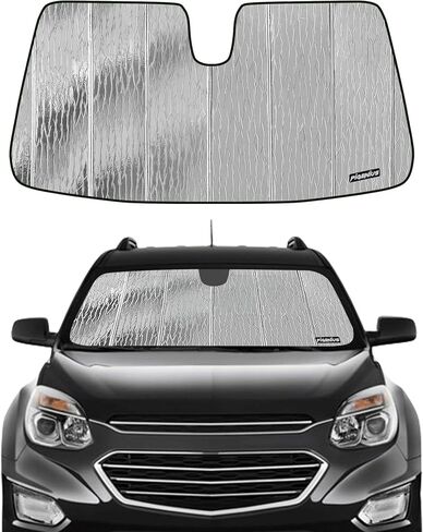 Windshield Sunshade for Chevy Equinox 2018-2026, Reversible Silver/Black in Saudi Arabia
