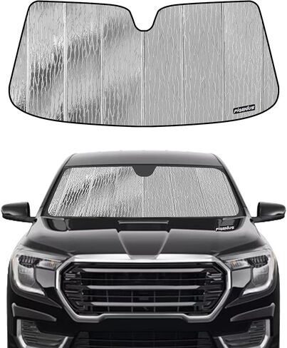 Windshield Sunshade for Chevy Equinox 2018-2026, Reversible Silver/Black in Saudi Arabia