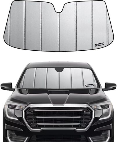Windshield Sunshade for Chevy Equinox 2018-2026, Reversible Silver/Black in Saudi Arabia