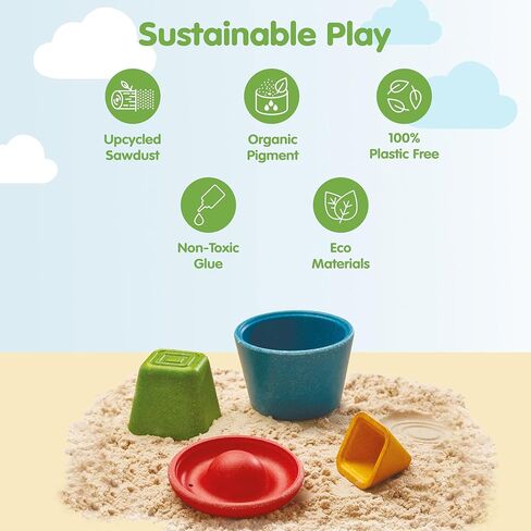 PlanToys Beach and Creative Sand Play Set (5804) in Kuwait